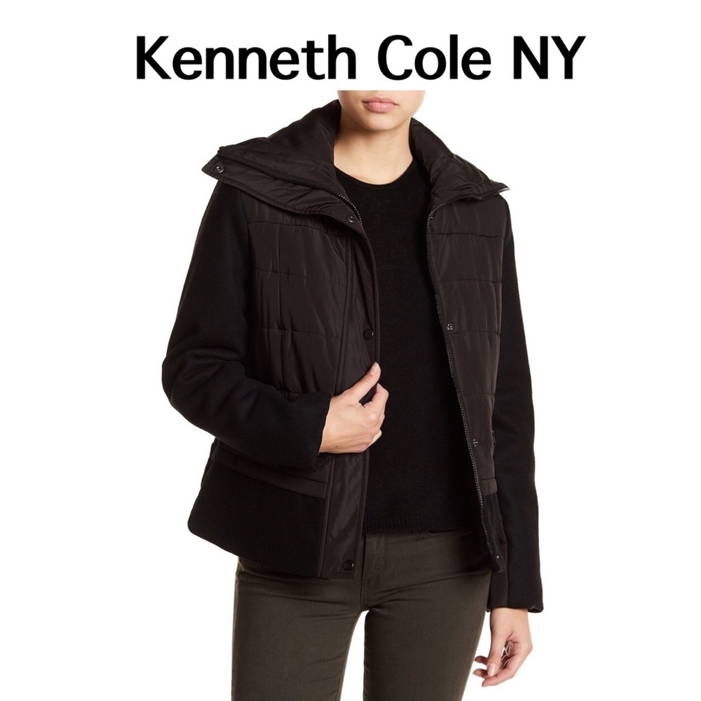 💥NWT💥Kenneth Cole NY Wide Collar Down Jacket